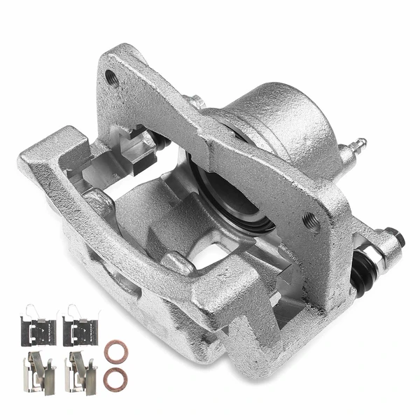 1-PC Brake Caliper, Front Right Passenger Side, 1-Piston, A-Premium APBC2230