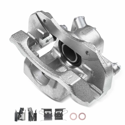 Rear Driver Brake Caliper with Bracket