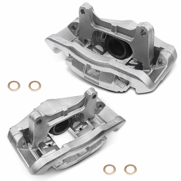 2-PC Brake Caliper, Front Driver & Passenger, 1-Piston, A-Premium APBC3396