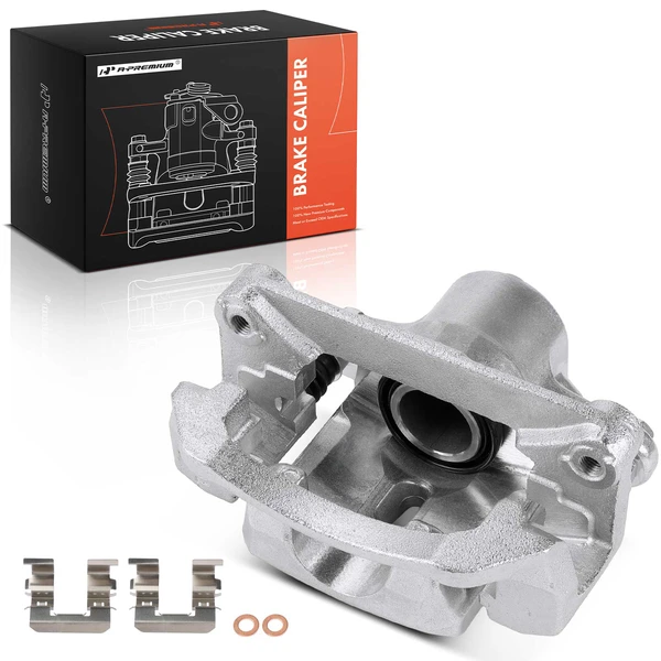 2013-2020 Subaru BRZ 1-Pc Brake Caliper with Bracket Rear Left Driver Side 1-Piston A-Premium APBC4482