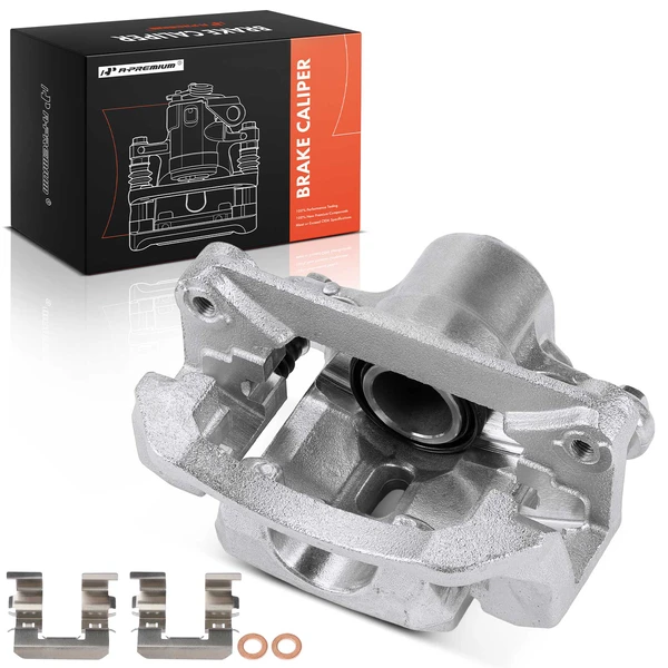 2013-2020 Subaru BRZ 1-Pc Brake Caliper with Bracket Rear Right Passenger Side 1-Piston A-Premium APBC4483