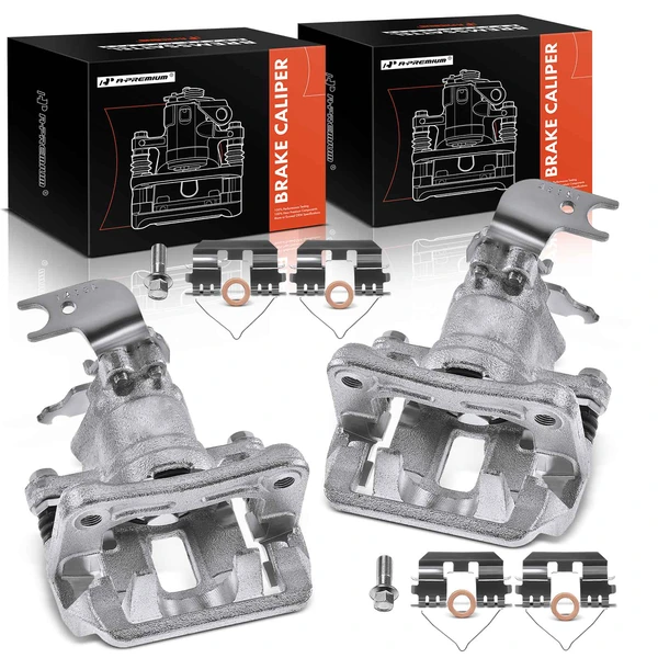 2-PC Brake Caliper, Rear Driver & Passenger, 1-Piston, A-Premium APBC0997