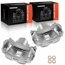 2013-2024 Honda Accord 2pc Brake Caliper Front Driver & Passenger Side 1-Piston A-Premium APBC1089