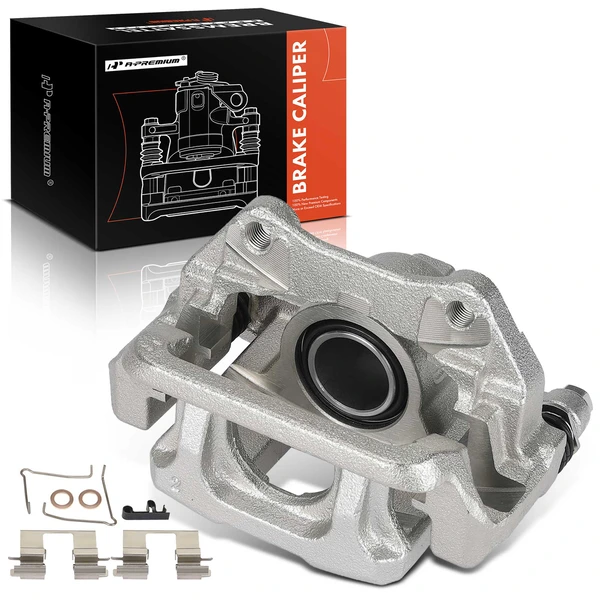 1-PC Brake Caliper, Rear Right Passenger Side, 1-Piston, A-Premium APBC0902