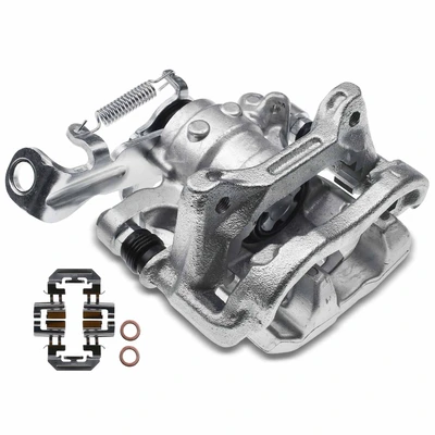 Rear Passenger Brake Caliper with Bracket