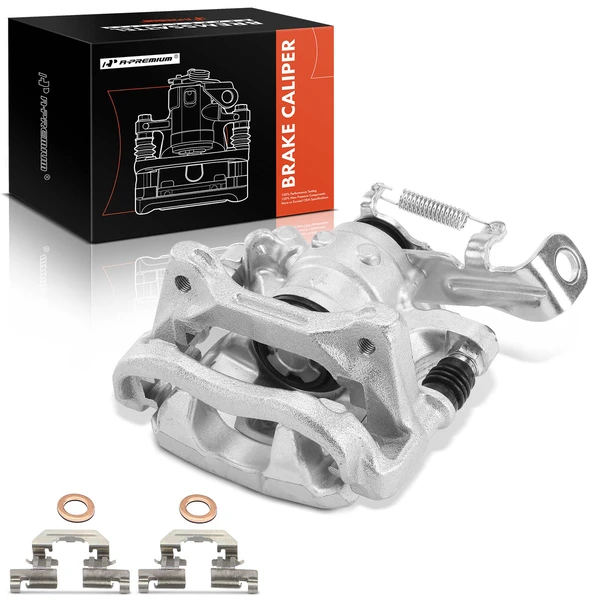 2014-2016 Mazda 3 Sport 1-Pc Brake Caliper Rear Left Driver Side 1-Piston A-Premium APBC2248