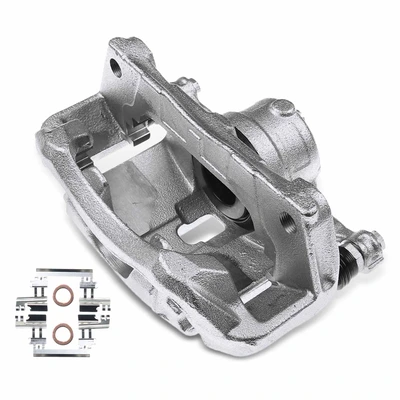 Front Driver Brake Caliper with Bracket