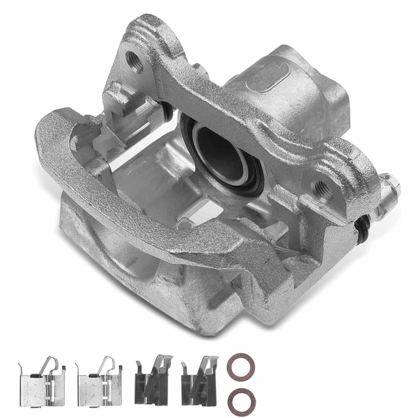 1-PC Brake Caliper, Rear Left Driver Side, 1-Piston, A-Premium APBC2261