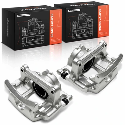 2 Pcs Front Brake Caliper with Bracket