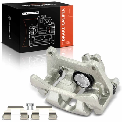 Rear Driver Brake Caliper with Bracket