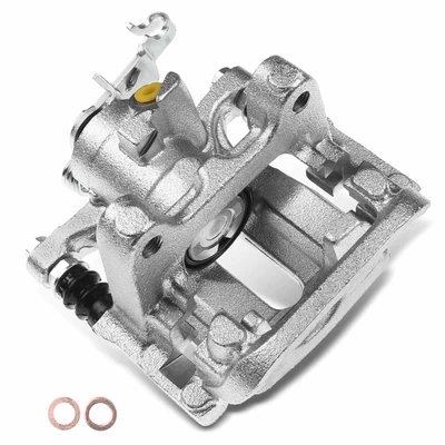 Rear Passenger Brake Caliper with Bracket