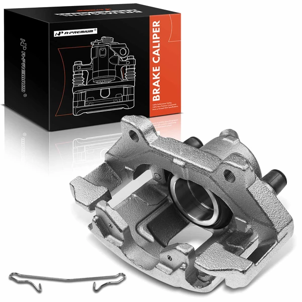 2012-2019 Fiat 500 1-Pc Brake Caliper Front Left Driver Side 1-Piston A-Premium APBC2270