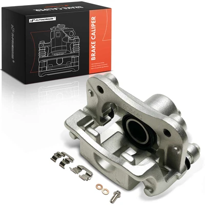 Rear Driver Brake Caliper with Mounting Bracket