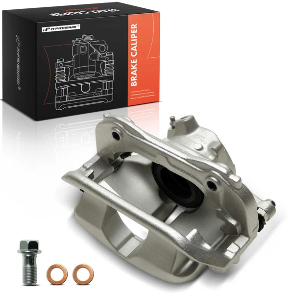 1-Pc Brake Caliper Front Right Passenger Side 1-Piston A-Premium APBC4671
