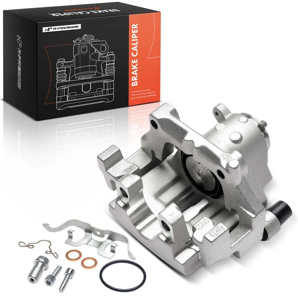 1-Pc Brake Caliper Rear Right Passenger Side 1-Piston A-Premium APBC4674