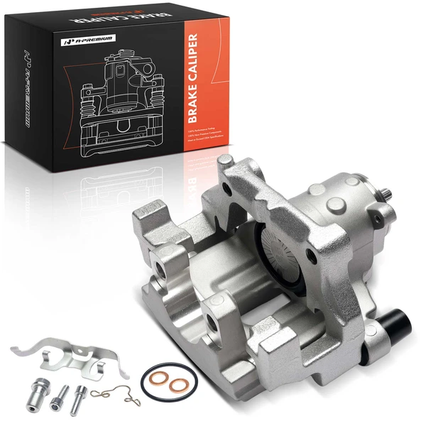 1-Pc Brake Caliper Rear Left Driver Side 1-Piston A-Premium APBC4675