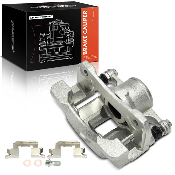 1-PC Brake Caliper, Front Left Driver Side, 1-Piston, A-Premium APBC4360