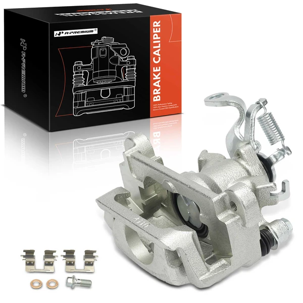 1-PC Brake Caliper, Rear Left Driver Side, 1-Piston, A-Premium APBC4236