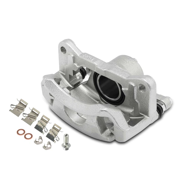 1-PC Brake Caliper, Front Right Passenger Side, 1-Piston, A-Premium APBC3894