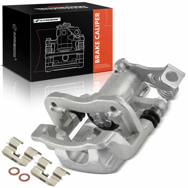 1-PC Brake Caliper, Rear Right Passenger Side, 1-Piston, A-Premium APBC3895