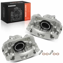1989-1999 Volkswagen Jetta 2pc Brake Caliper Front Driver & Passenger 1-Piston A-Premium APBC4764