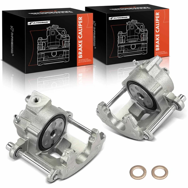 2-PC Brake Caliper, Rear Driver & Passenger, 1-Piston, A-Premium APBC4136