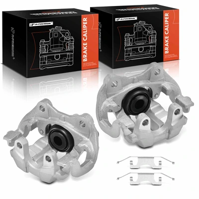 2 Pcs Rear Disc Brake Caliper with bracket