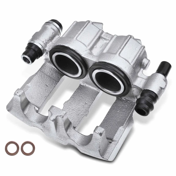 1983-1986 Volvo 760 1-Pc Brake Caliper Front Left Driver Side 2-Piston A-Premium APBC3120