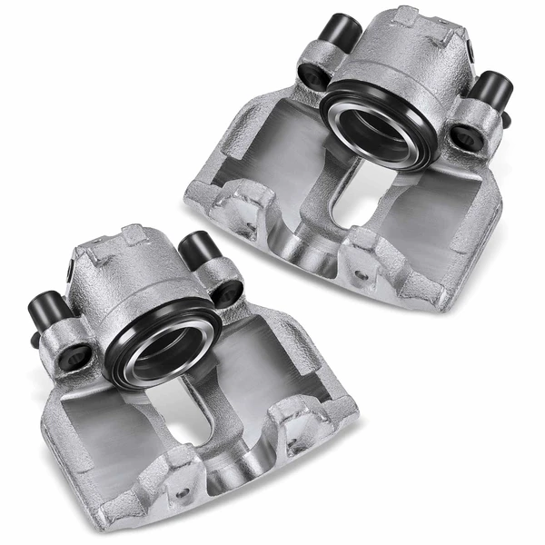 2-Pc Brake Caliper Front Driver & Passenger 1-Piston A-Premium APBC0487
