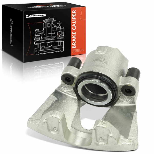 1-PC Brake Caliper, Front Right Passenger Side, 1-Piston, A-Premium APBC1419