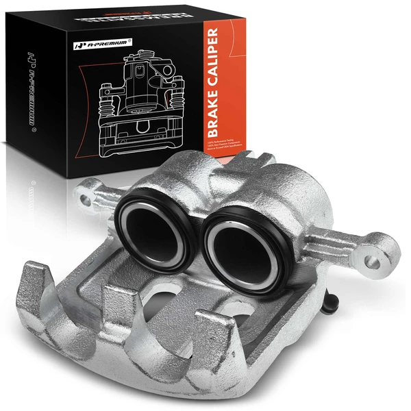 1-PC Brake Caliper, Front Left Driver Side, 1-Piston, A-Premium APBC2521