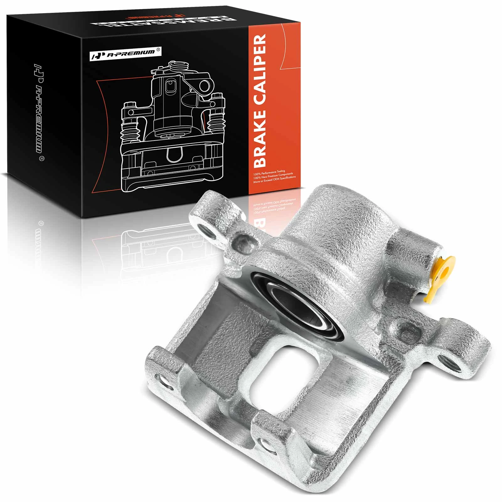 The A-premium 1-PC Brake Caliper, Rear Left Driver Side, 1-Piston, A-Premium APBC1443 Image 
