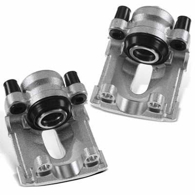 2 Pcs Rear Disc Brake Calipers without Bracket