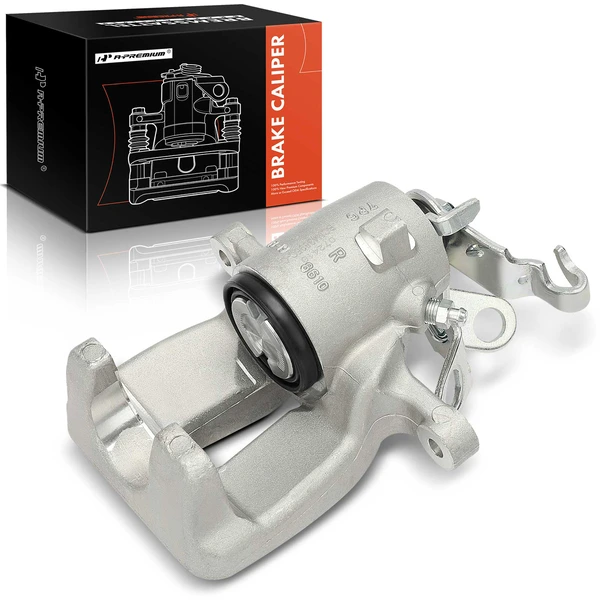 2006-2008 Audi A3 1-Pc Brake Caliper Rear Right Passenger Side 1-Piston A-Premium APBC1448