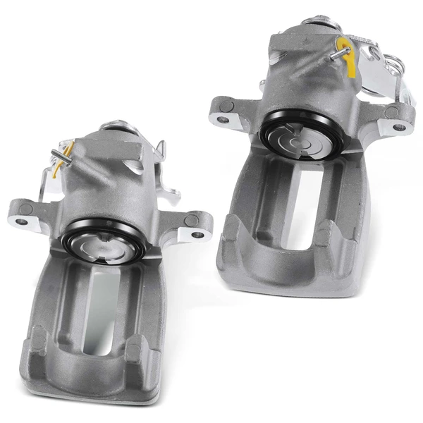 2002-2005 Volkswagen Passat 2-Pc Brake Caliper Rear Driver & Passenger 1-Piston A-Premium APBC1517