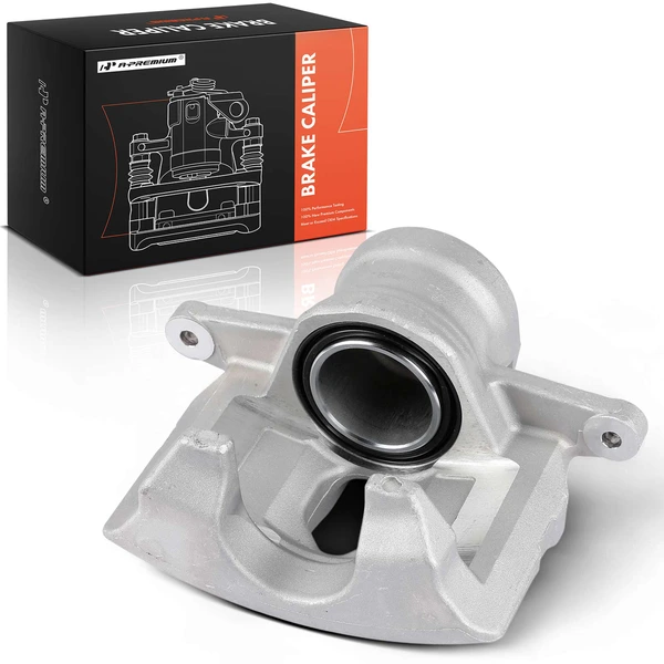 1-Pc Brake Caliper with Piston Front Left Driver Side 1-Piston A-Premium APBC4509
