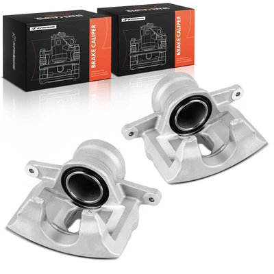 2 Pcs Front Brake Caliper with 1-Piston