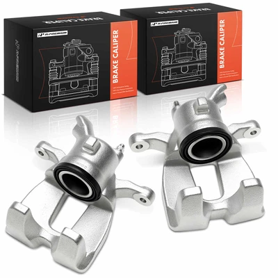 2pc Brake Caliper Rear Driver & Passenger 1-Piston A-Premium APBC4682