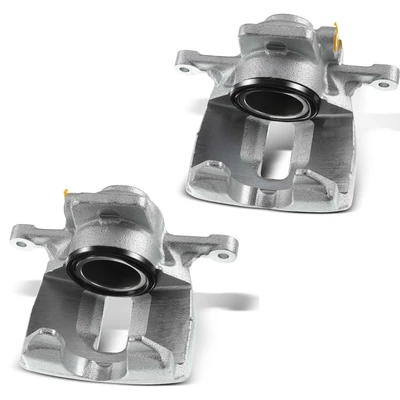 2 Pcs Front Disc Brake Calipers without Bracket