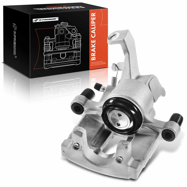 2010-2014 Jaguar XJ 1-Pc Brake Caliper Rear Left Driver Side 1-Piston A-Premium APBC1460
