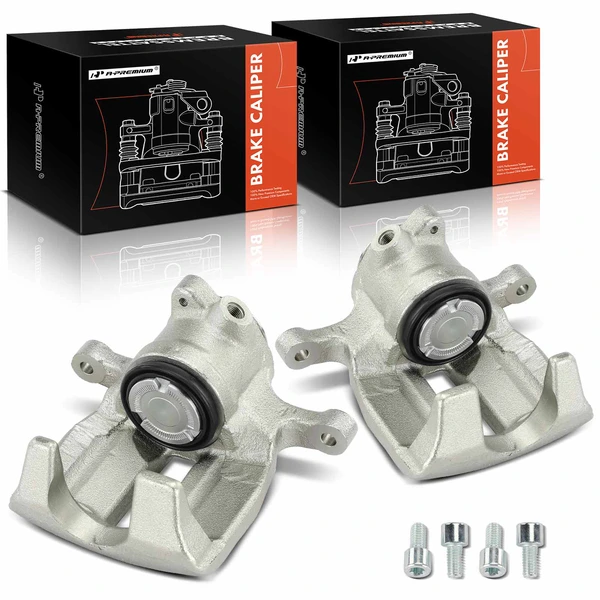 2-PC Brake Caliper, Rear Driver & Passenger, 1-Piston, A-Premium APBC4329