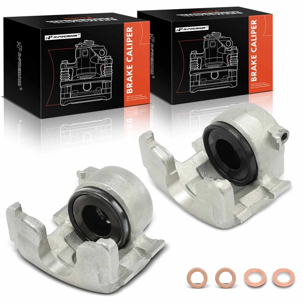 2-PC Brake Caliper, Front Driver & Passenger, 1-Piston, A-Premium APBC3995