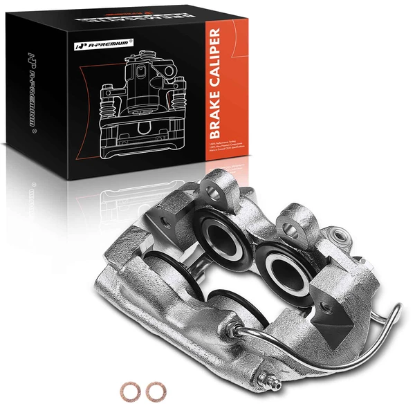 1-PC Brake Caliper, Front Right Passenger Side, 4-Piston, A-Premium APBC2310