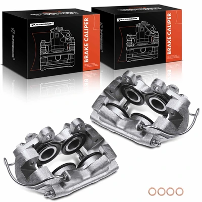 2pc Brake Caliper, Front Driver & Passenger, 4-Piston, A-Premium APBC2312