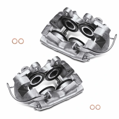2 Pcs Front Brake Caliper