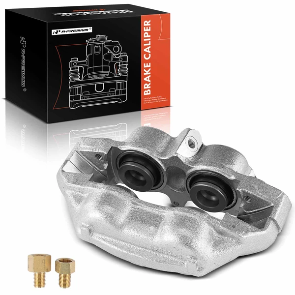 1 -Pc Brake Caliper Front Left Driver Side 4-Piston A-Premium APBC2314