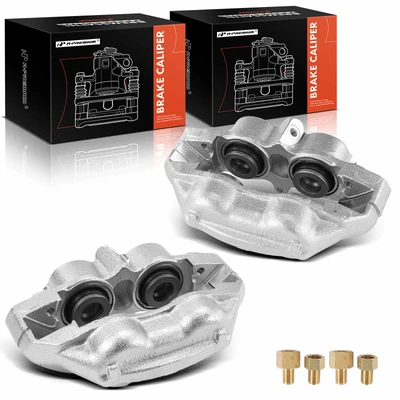 2 Pcs Front Driver & Passenger Brake Caliper