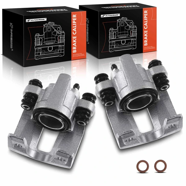 1997-2000 Mercury Mountaineer 2-Pc Brake Caliper Rear Driver & Passenger 1-Piston A-Premium APBC0895