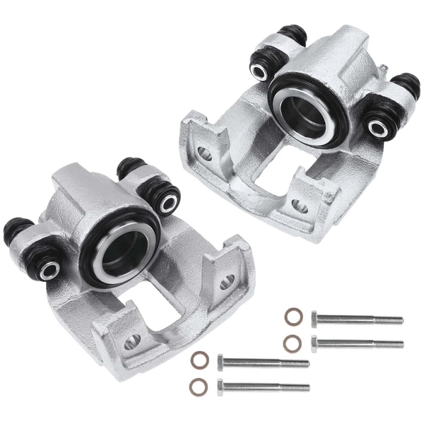 1996-2000 Mercury Grand Marquis 2-Pc Brake Caliper Rear Driver & Passenger 1-Piston A-Premium APBC3260