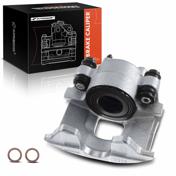 1996-2000 Chrysler Voyager 1-Pc Brake Caliper Front Left Driver Side 1-Piston A-Premium APBC0611